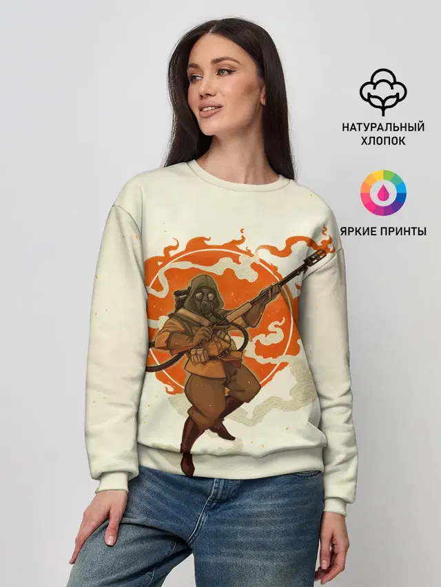Женский свитшот