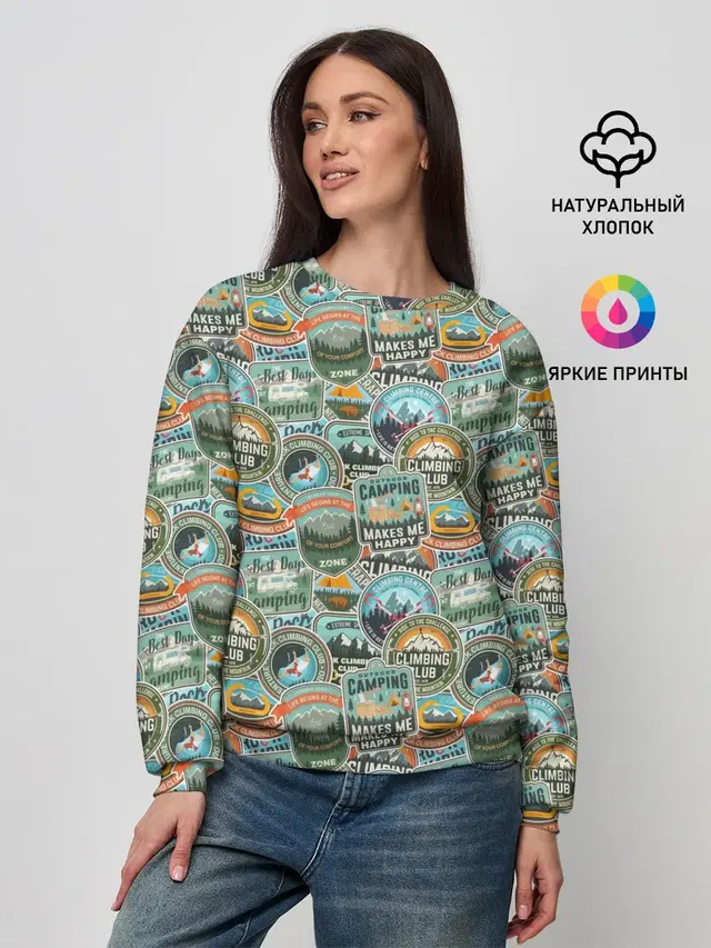 Женский свитшот