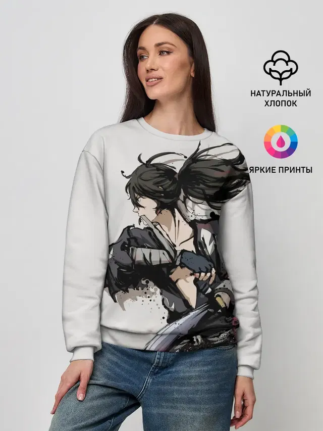 Женский свитшот