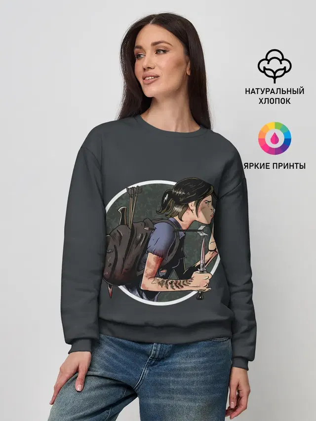 Женский свитшот