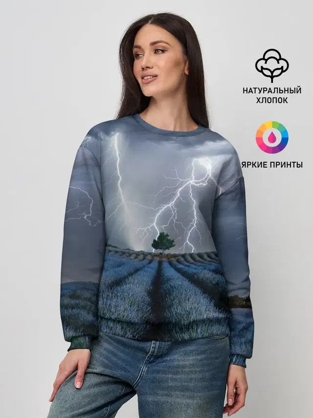 Женский свитшот