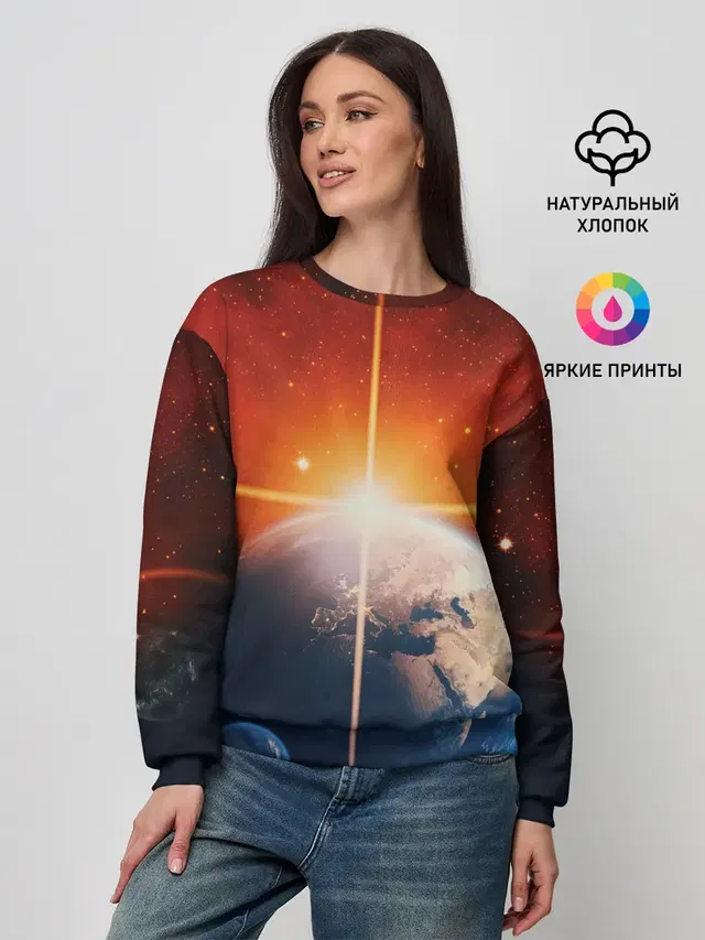 Женский свитшот