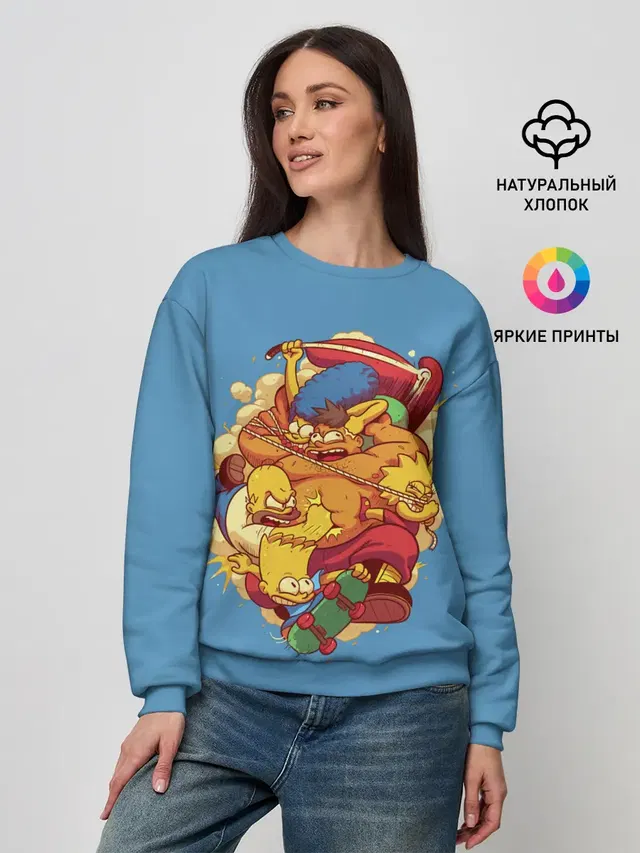 Женский свитшот