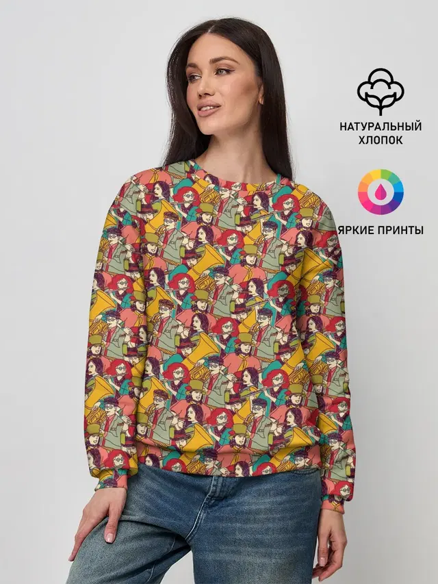 Женский свитшот