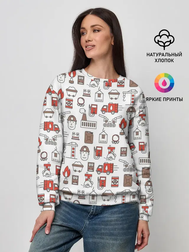 Женский свитшот
