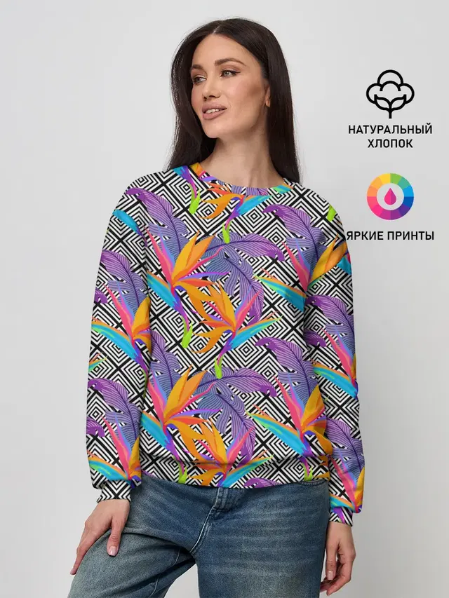 Женский свитшот