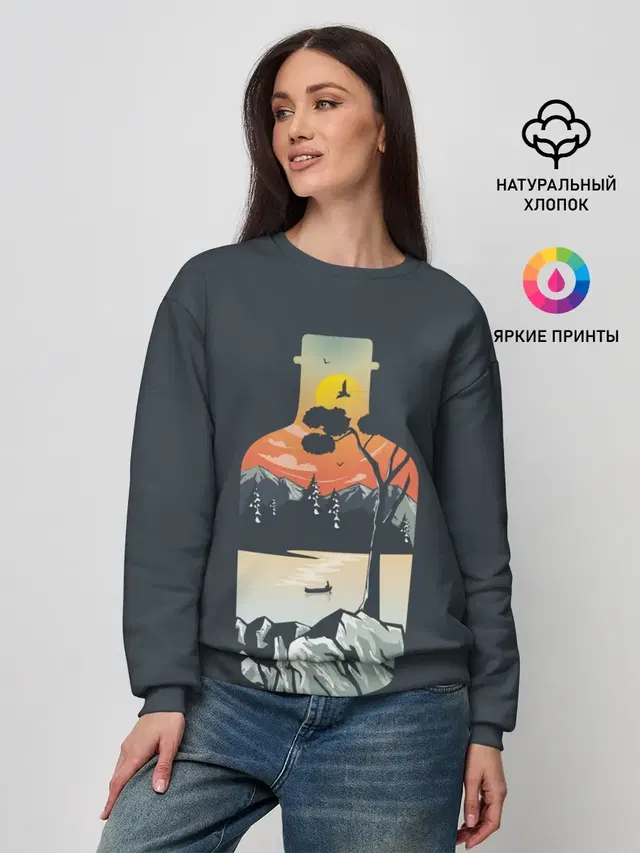 Женский свитшот