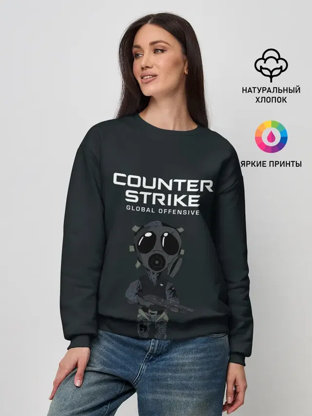 Женский свитшот