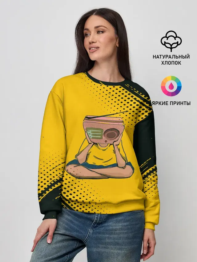Женский свитшот