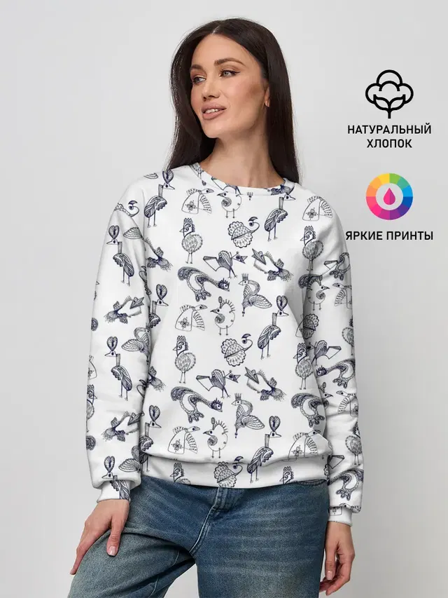 Женский свитшот