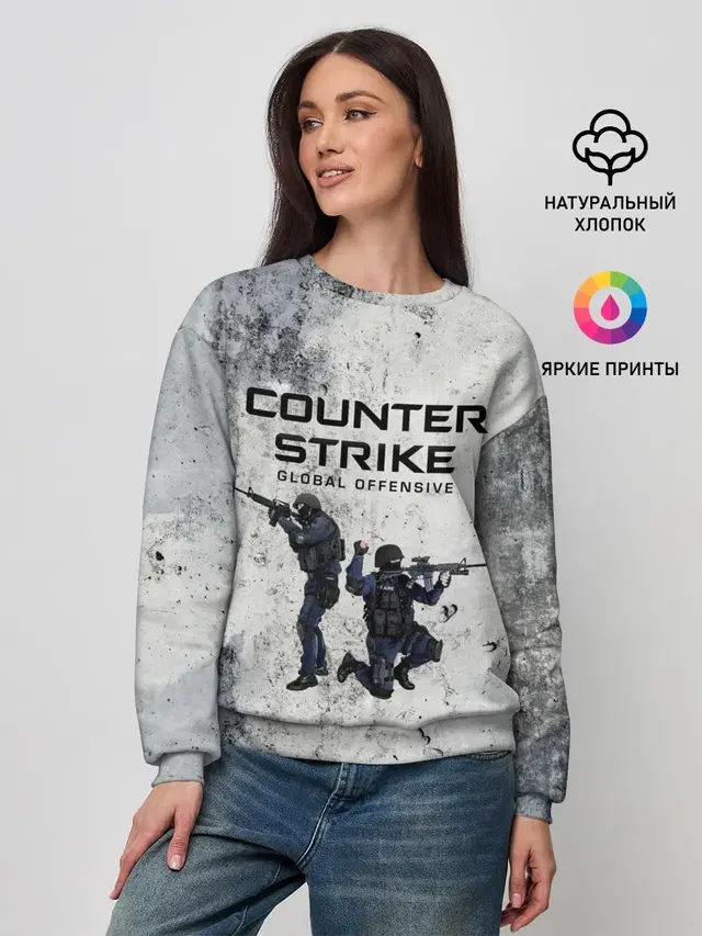 Женский свитшот