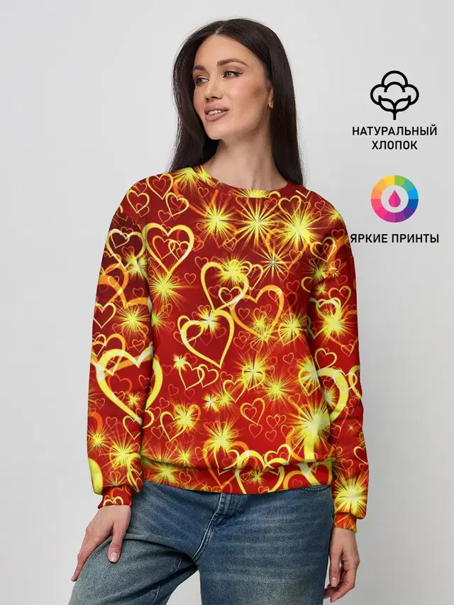 Женский свитшот