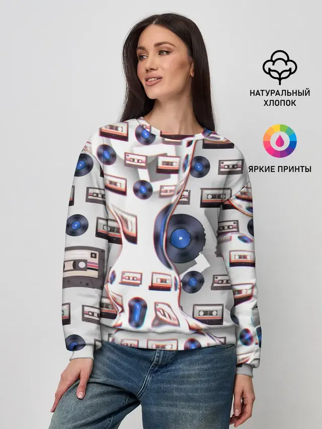 Женский свитшот