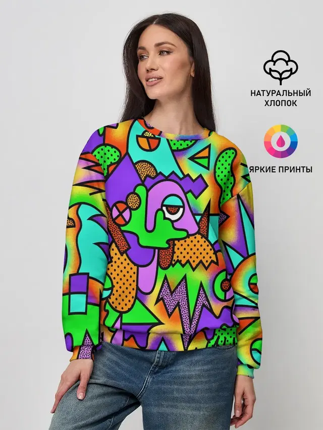 Женский свитшот