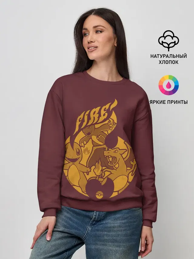 Женский свитшот
