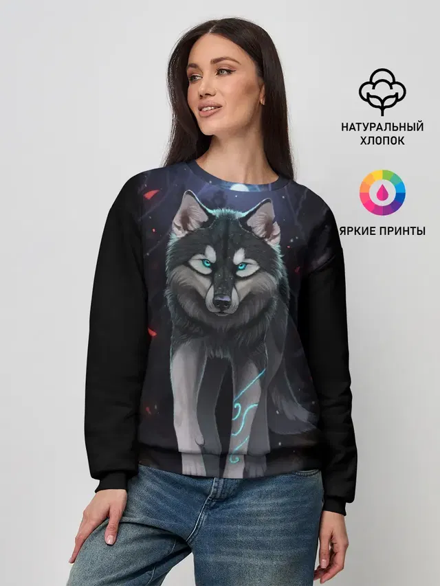 Женский свитшот