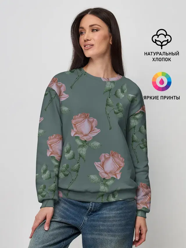 Женский свитшот