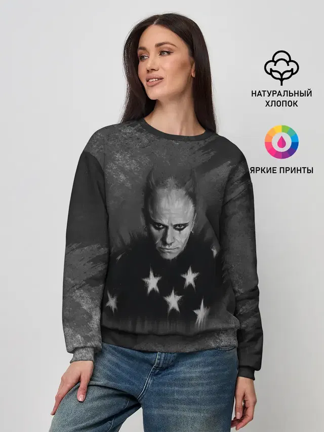 Женский свитшот с принтом «Prodigy — Keith Charles Flint — Кит Флинт»
