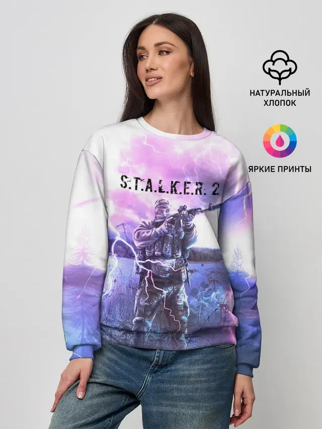 Женский свитшот