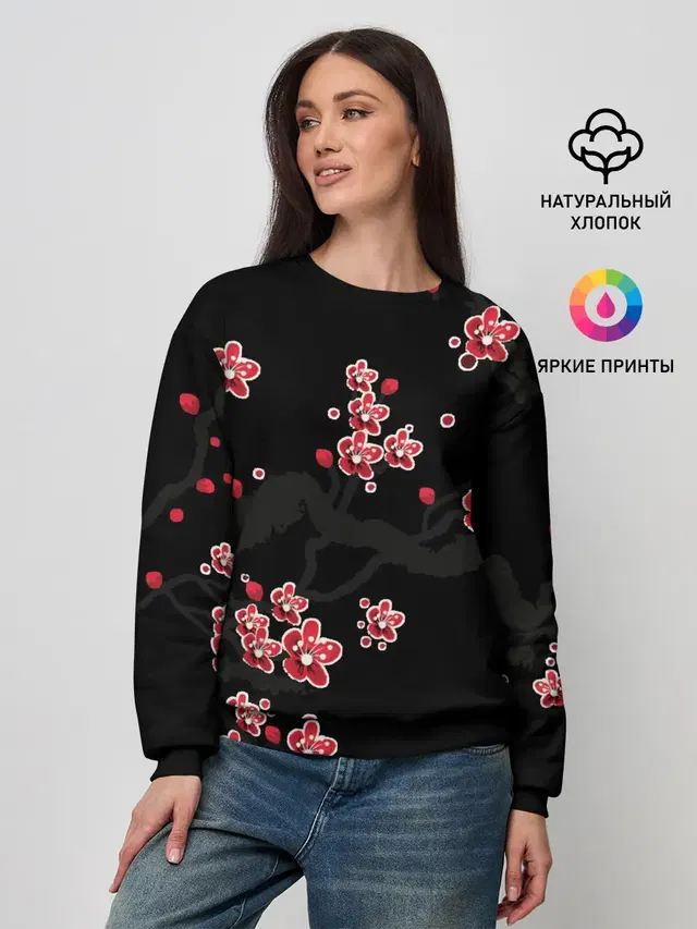 Женский свитшот