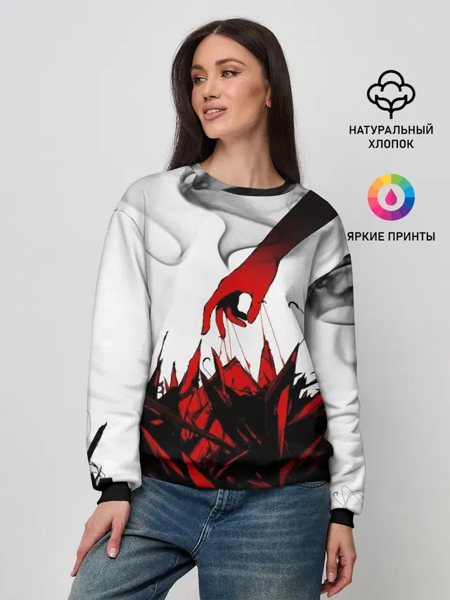 Женский свитшот
