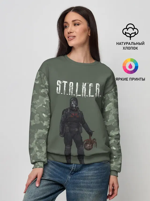 Женский свитшот