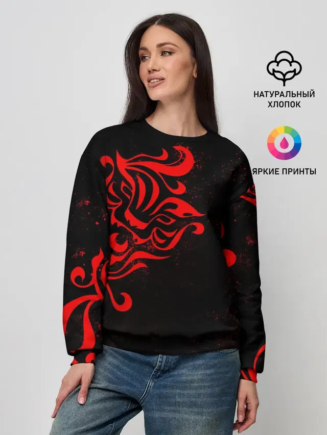 Женский свитшот