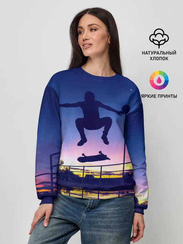 Женский свитшот