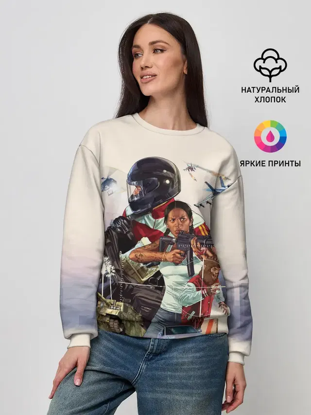 Женский свитшот
