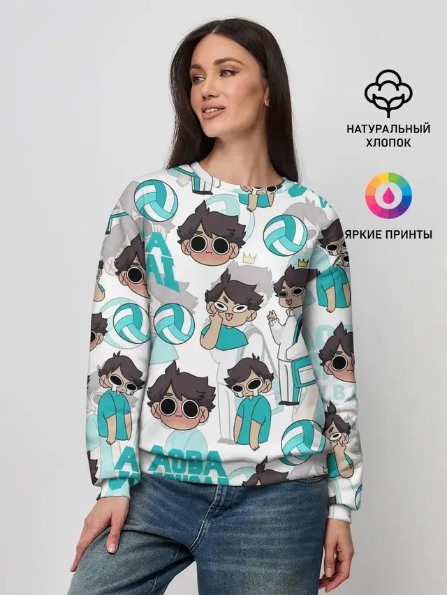 Женский свитшот