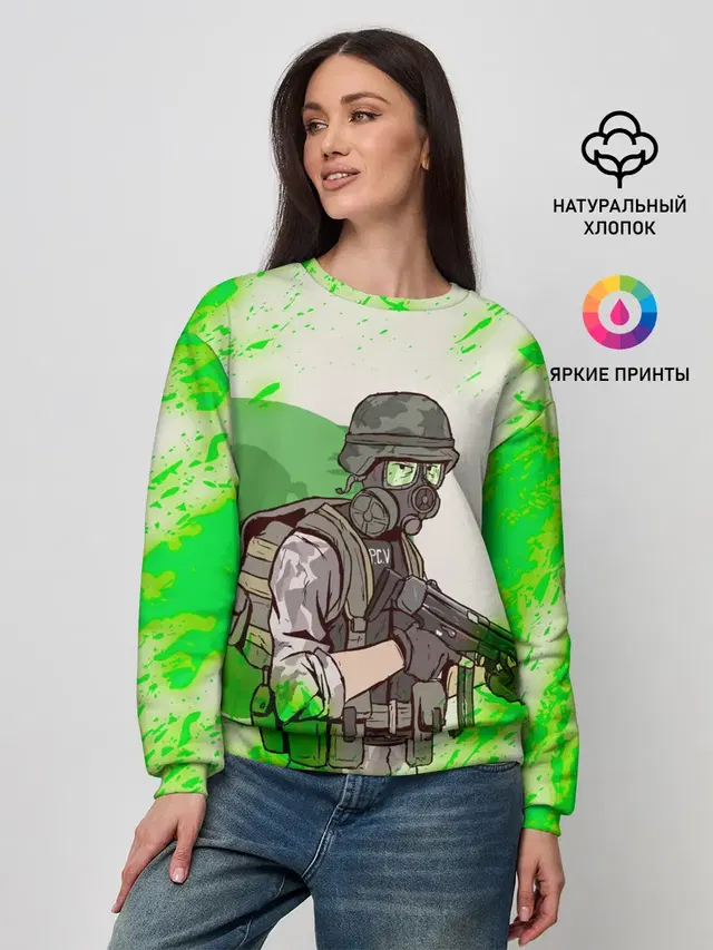 Женский свитшот
