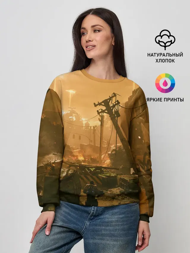 Женский свитшот