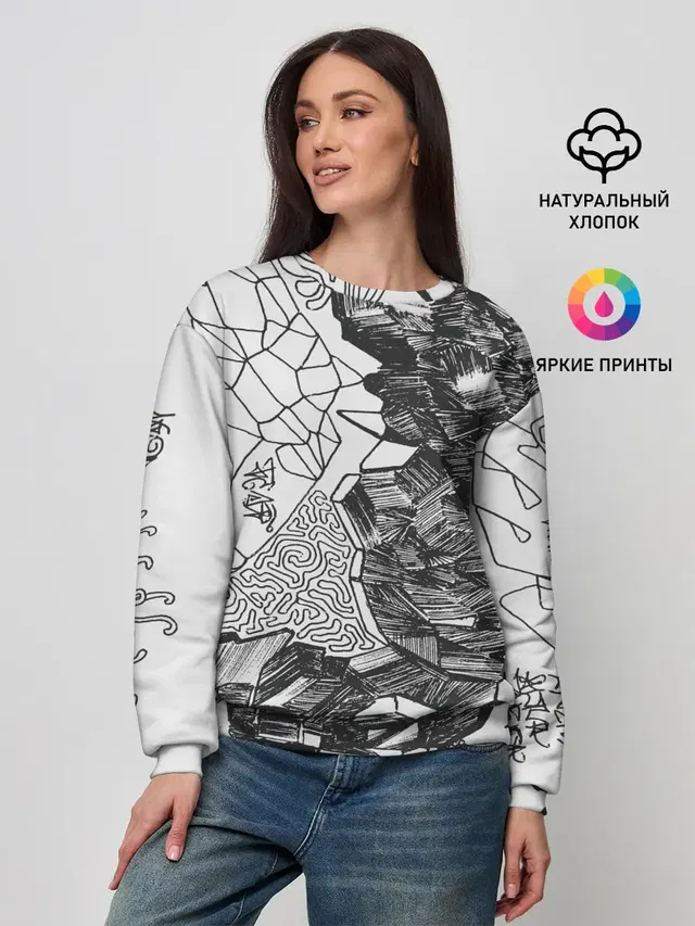 Женский свитшот