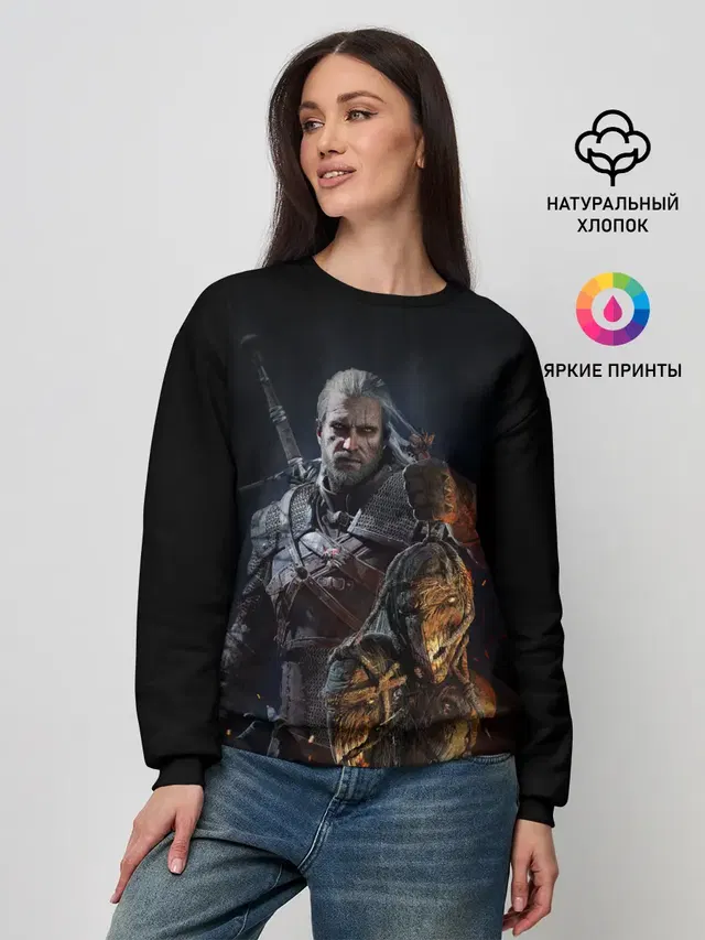 Женский свитшот