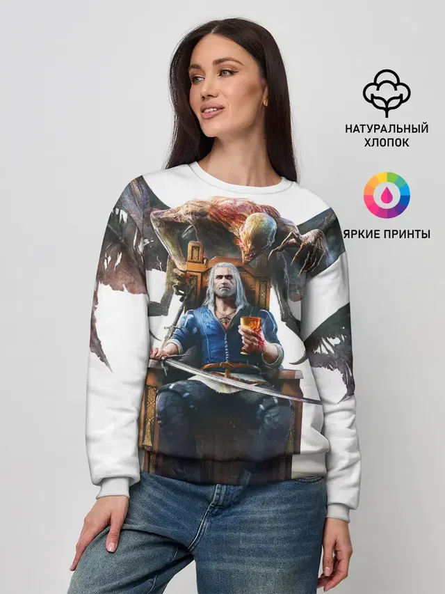 Женский свитшот