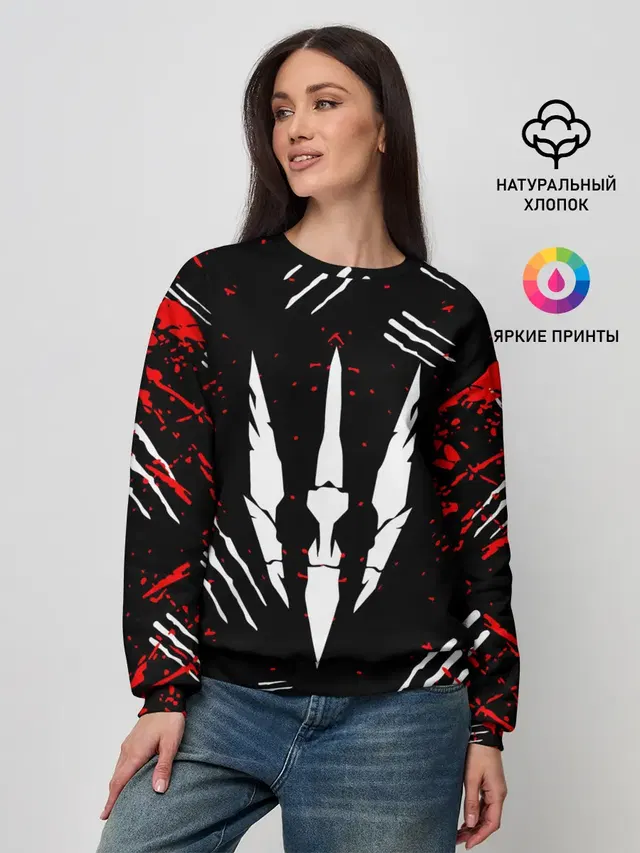 Женский свитшот