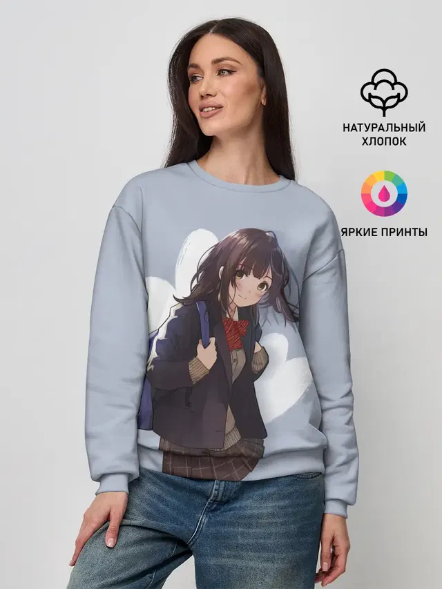 Женский свитшот