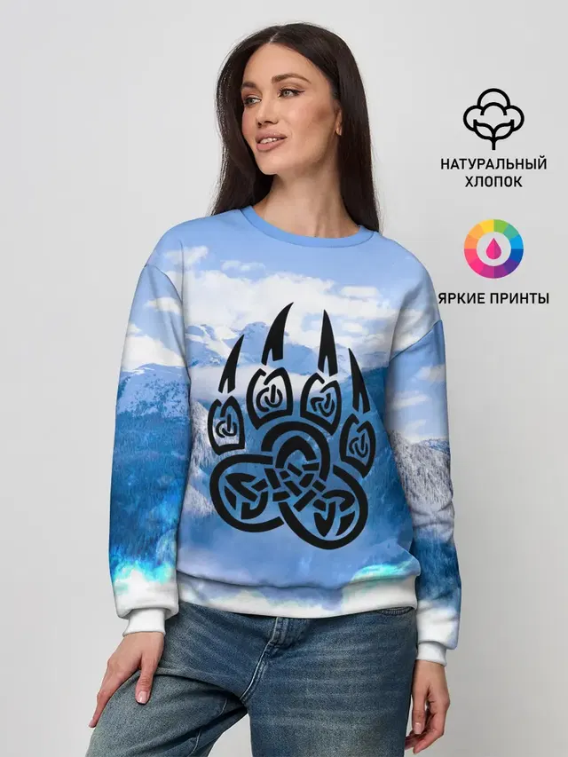 Женский свитшот