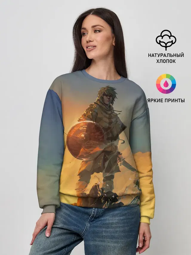 Женский свитшот