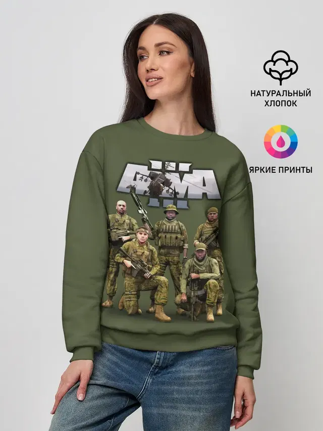 Женский свитшот