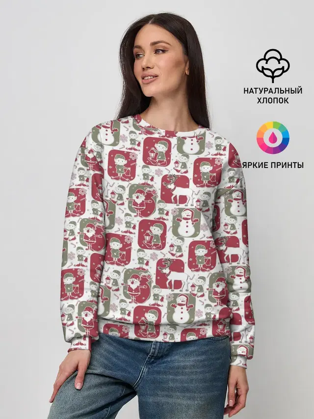 Женский свитшот