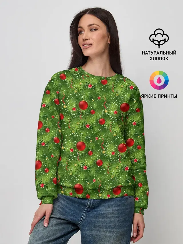 Женский свитшот