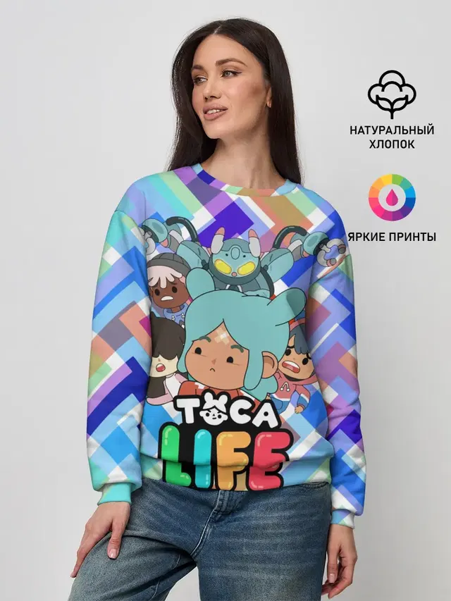 Женский свитшот