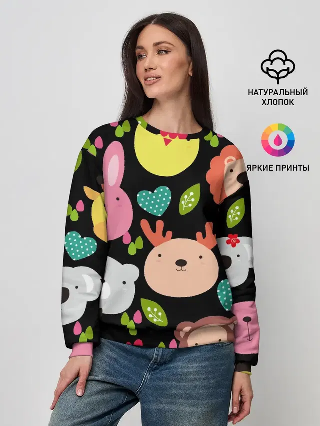 Женский свитшот