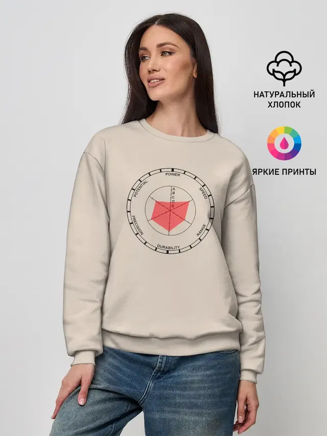 Женский свитшот