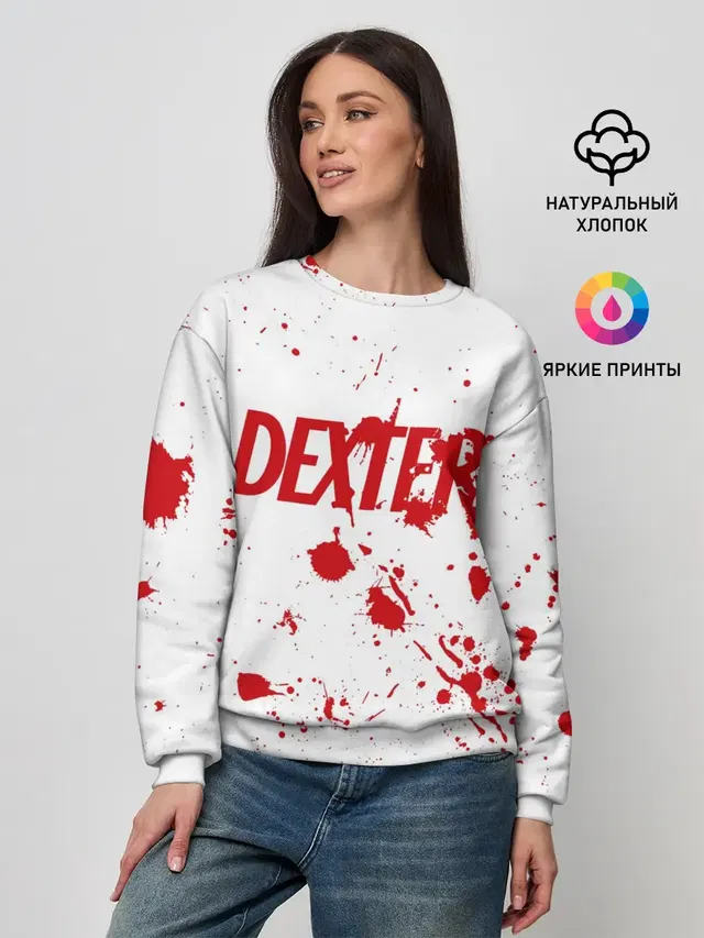 Dexter logo Декстер брызги крови