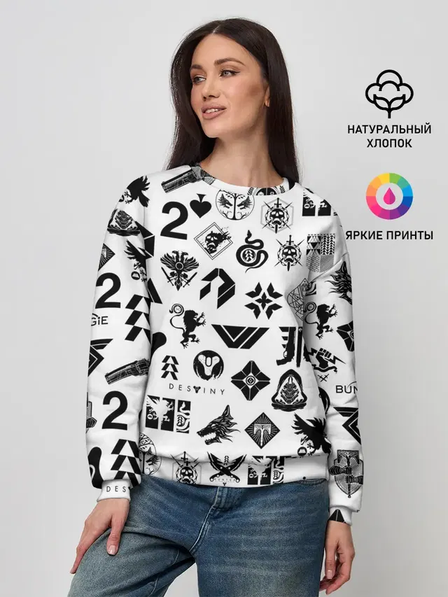 Женский свитшот