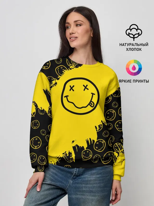 Nirvana Smile | Нирвана Рваный Паттерн