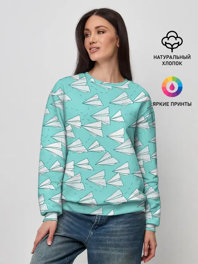 Женский свитшот
