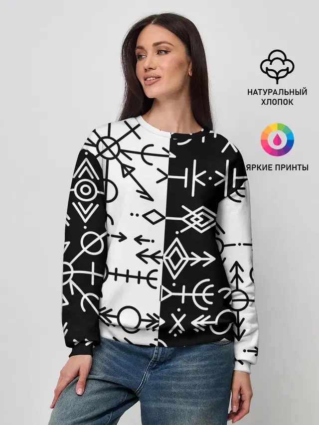Женский свитшот